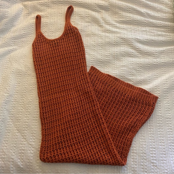 Forever 21 Dresses & Skirts - Forever 21 crochet beach coverup dress sz S